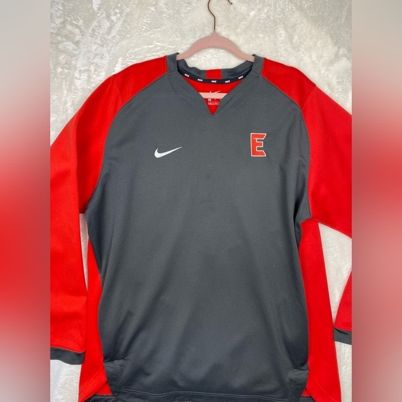 Nike sports mens pullover sweat shirt with zipper pockets size xl - Picture 2 of 12